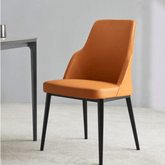 Lucian Luxury Leather Office Dining Room Side Chair - Gavisco Office Furniture